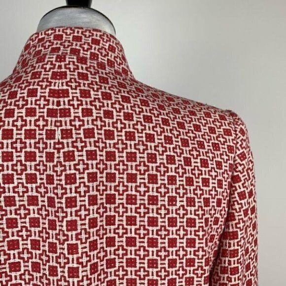 Doncaster blazer size 4 100% silk mandolin career - Picture 6 of 9